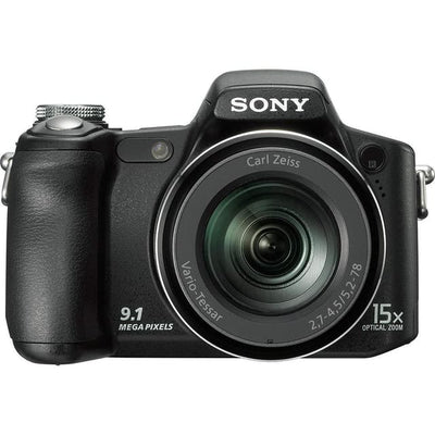Cyber-shot DSC-H50 Compact Camera - Black + Sony Vario-Tessar Lens 31-465 mm f/2.7-4.5 f/2.7-4.5