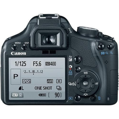 SLR EOS 500D - Black + Canon EF-S 18-55mm f/3.5-5.6 III 