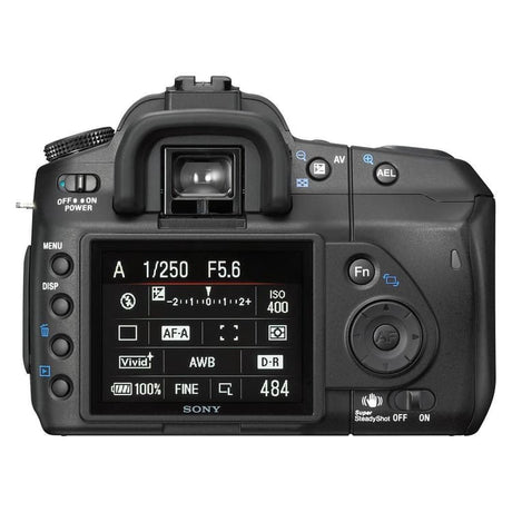 Alpha DSLR-A200 Reflex - Black + Sony 18-70mm f/3.5-5.6 AF DT f/3.5-5.6