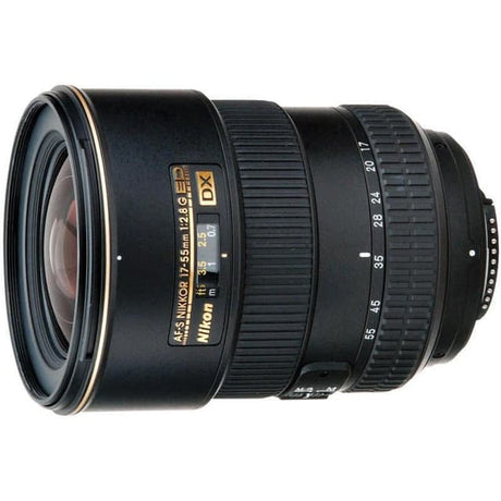 Nikon F 17-55mm F/2.8 lenses 