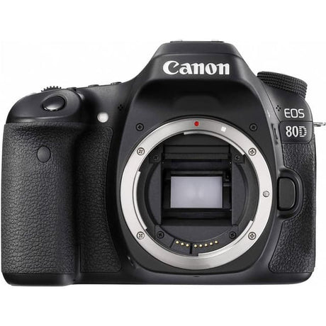 EOS 80D SLR - Black + Canon EF-S 18-55mm f/3.5-5.6 IS STM f/3.5-5.6
