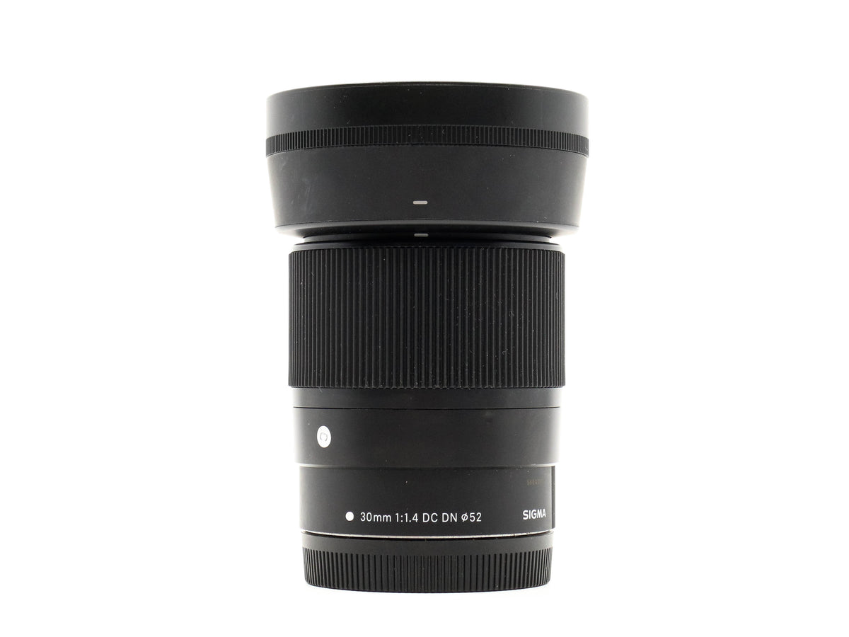 Sigma 30mm f/1.4 DC DN Contemporary - Canon EF-M Fit  · main image