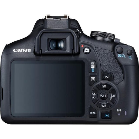 EOS 2000D SLR - Black + Canon EF-S 18-55mm f/4-5.6 IS STM f/4-5.6