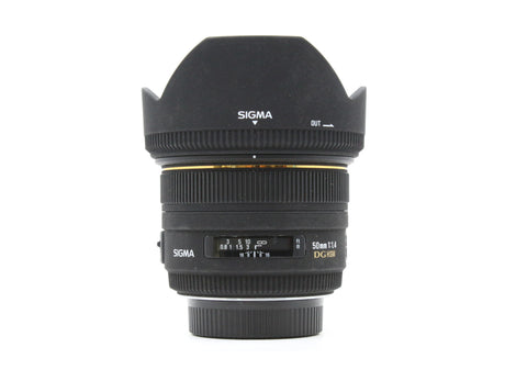 Sigma 50mm f/1.4 EX DG HSM - Nikon Fit 