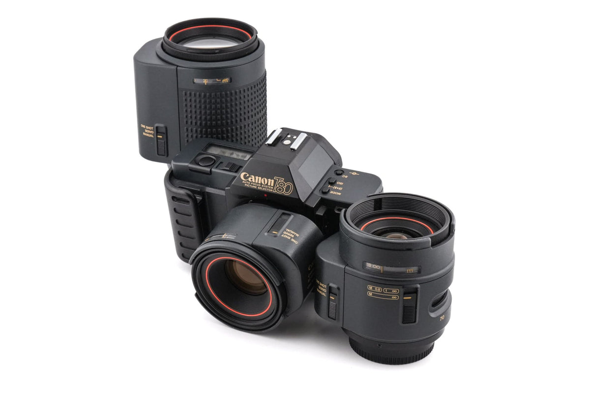 Canon T80 + 50mm f1.8 AC + 35-70mm f3.5-4.5 AC + 75-200mm f4.5 AC  · main image