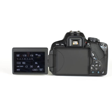 EOS 650D SLR - Black + Canon Zoom Lens EF-S 18-55mm f/3.5-5.6 IS STM f/3.5-5.6 