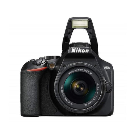 SLR D3500 - Black + Nikon AF-S DX Nikkor 18-55mm f/3.5-5.6G VR f/3.5-5.6 