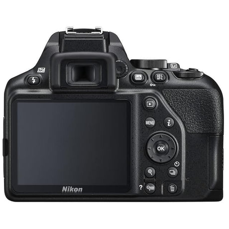 SLR D3500 - Black + Nikon AF-S DX Nikkor 18-55mm f/3.5-5.6G VR f/3.5-5.6 