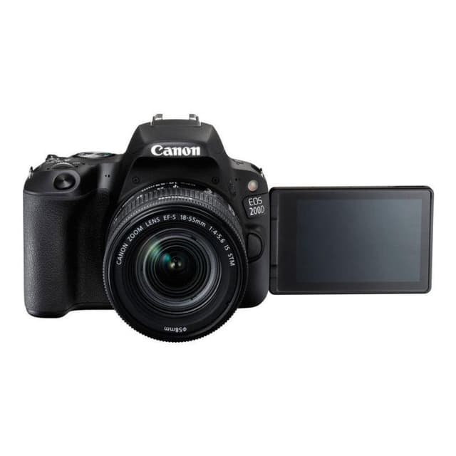 EOS 200D SLR - Black + Canon Canon EF-S 18-55 mm f/3.5-5.6 IS II f/3.5-5.6 de segunda mano en Camera Market