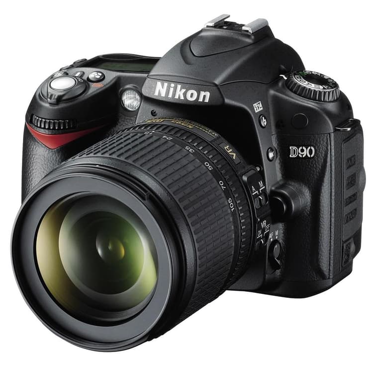 D90 SLR - Black + Nikon Nikkor 18-70 mm f/3.5-4.5G DX ED f/3.5-4.5G · imagen principal