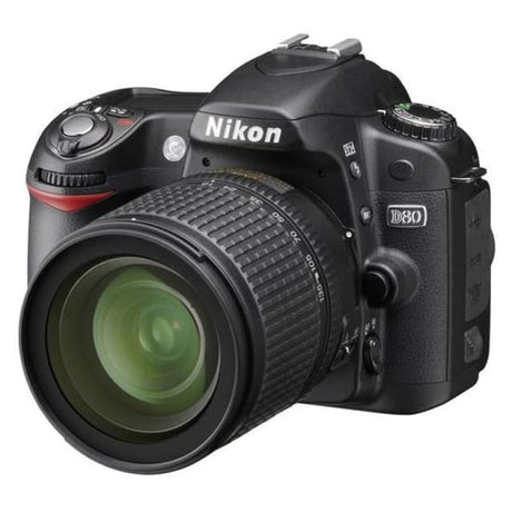 D80 SLR - Black + Nikon AF-S DX Nikkor 18-70mm f/3.5-4.5G ED-IF f/3.5-4.5 