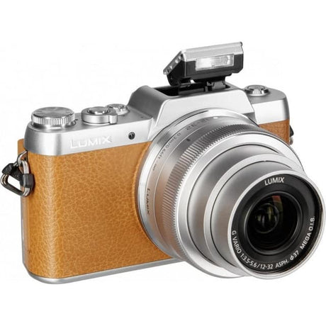 Panasonic DMC-GF7 - Brown + Panasonic Lumix G Vario 12-32 mm f/3.5-5.6 MEGA OIS ASPH f/3.5-5.6