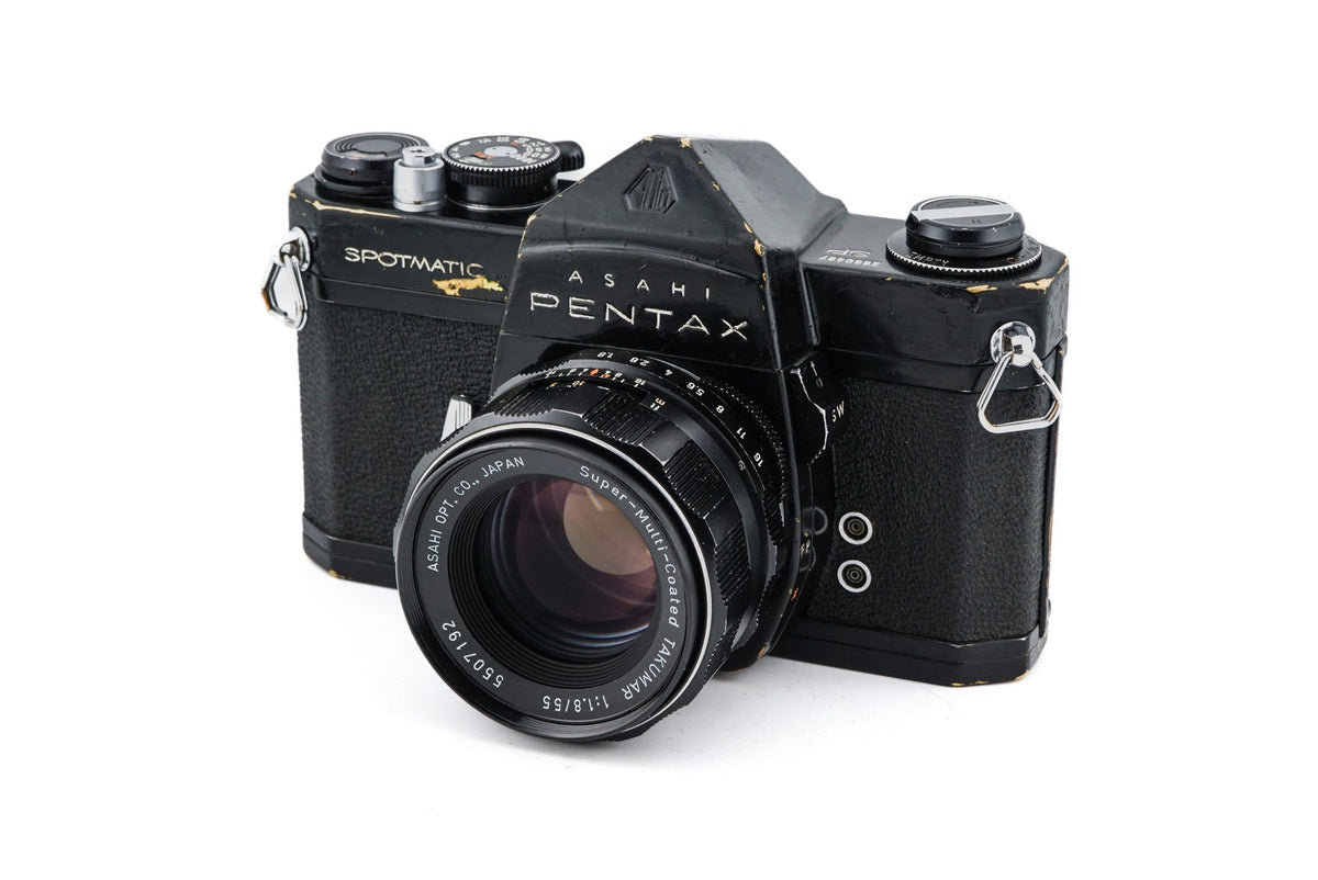Pentax Spotmatic SP+ 55mm f1.8 Super-Multi-Coated Takumar · main image