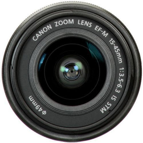 EOS M50 - Black + Canon EOS M50 + Canon Zoom Lens EF-M 15-45mm f/3.5-6.3 IS STM f/3.5-6.3