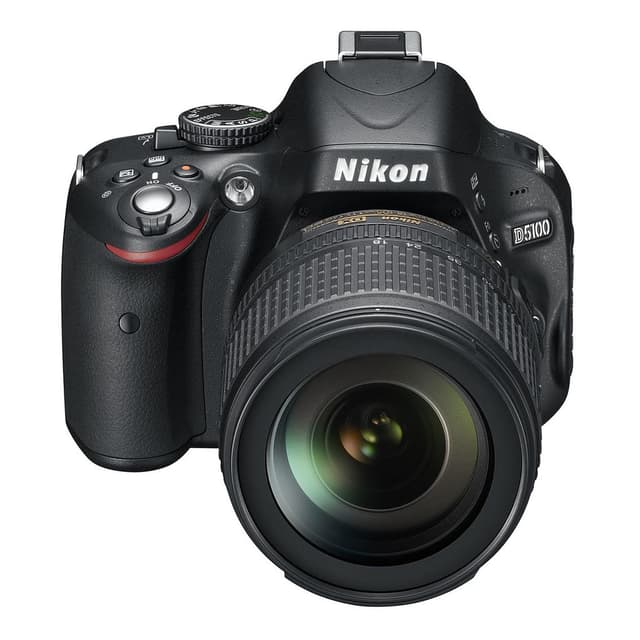 SLR D5100 - Black + Nikon Nikon AF-S DX Nikkor 18-105 mm f/3.5-5.6 G ED VR f/3.5-5.6G de segunda mano en Camera Market
