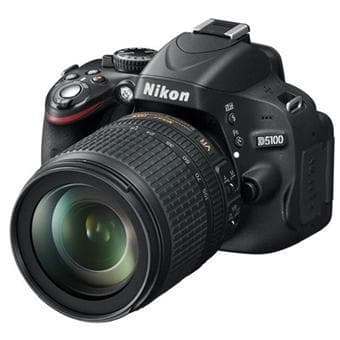 SLR D5100 - Black + Nikon AF-S DX Nikkor 18-105 mm f/3.5-5.6 G ED VR f/3.5-5.6G