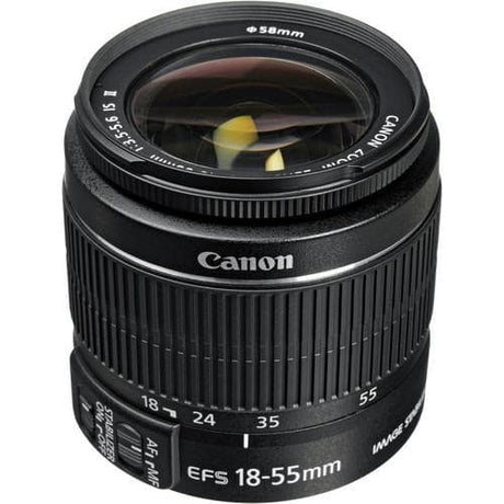 EOS 400D SLR - Black + Canon Zoom Lens EF-S 18-55 mm f/3.5-5.6 II f/3.5-5.6