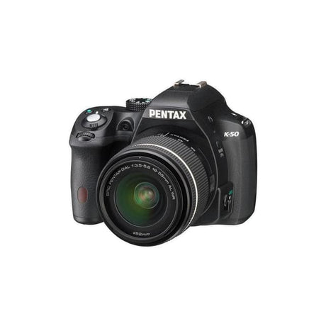 SLR K50 - Black + Pentax 18-55mm f/3.5-5.6 WR f/3.5-5.6 