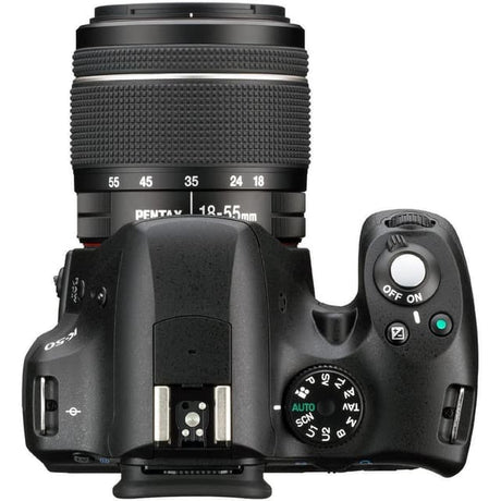 SLR K50 - Black + Pentax 18-55mm f/3.5-5.6 WR f/3.5-5.6 