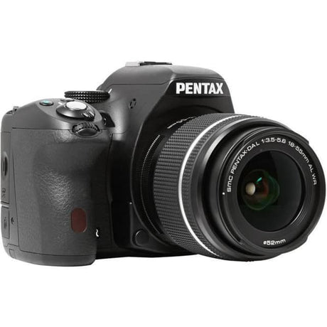 SLR K50 - Black + Pentax 18-55mm f/3.5-5.6 WR f/3.5-5.6 