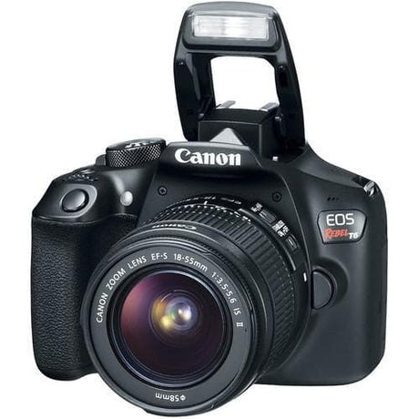 EOS Rebel T6 SLR - Black + Canon EF-S 18-55mm f/3.5-5.6 IS II f/3.5-5.6 