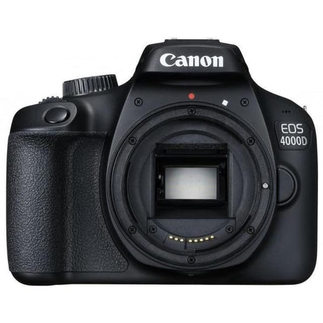 EOS 4000D SLR - Black + Canon Zoom Lens EF-S 18-55 mm f/3.5-5.6 III + Zoom Lens EF 75-300 mm f/4-5.6 III f/3.5-5.6 + f/4-5.6