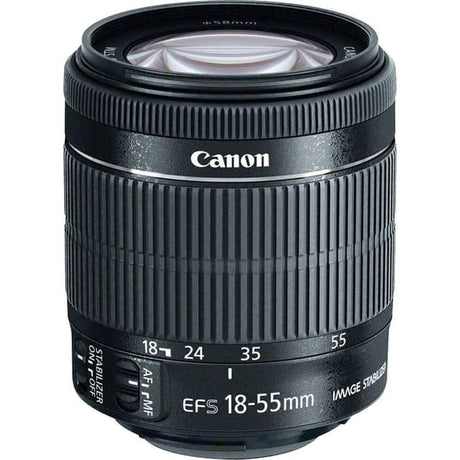 EOS 4000D SLR - Black + Canon Zoom Lens EF-S 18-55 mm f/3.5-5.6 III + Zoom Lens EF 75-300 mm f/4-5.6 III f/3.5-5.6 + f/4-5.6