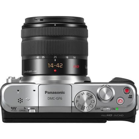 Panasonic DMC-GF6X - Black + Panasonic Lumix G Vario 14-42mm f/3.5-5.6 II ASPH Mega OIS f/3.5-5.6