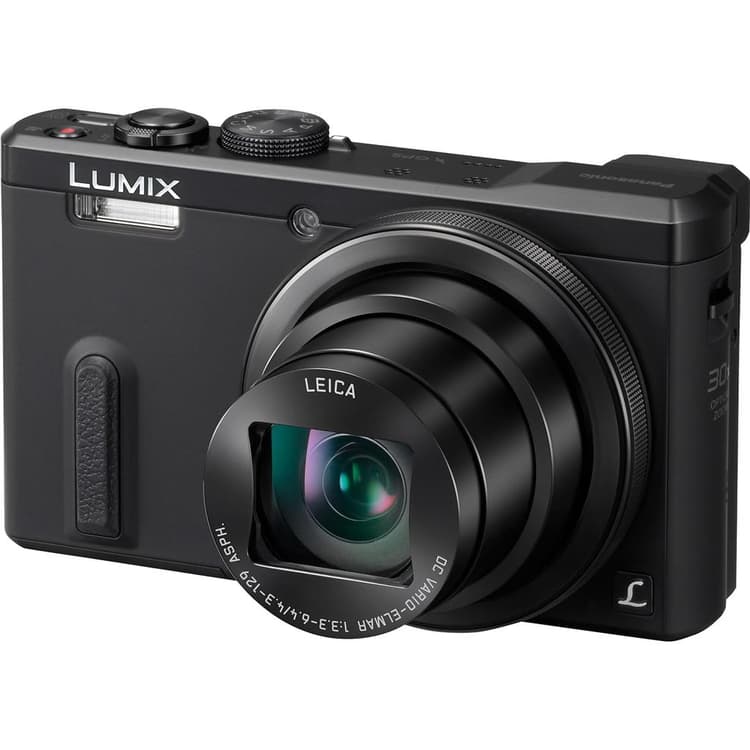 Panasonic DMC-TZ61 Compact Camera - Black + Panasonic Leica DC Vario-Elmar 24-720mm f/3.3-6.4 ASPH f/3.3-6.4 · imagen principal
