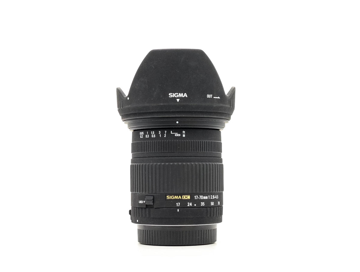 Sigma 17-70mm f/2.8-4.5 DC Macro - Sigma SA Fit · imagen principal