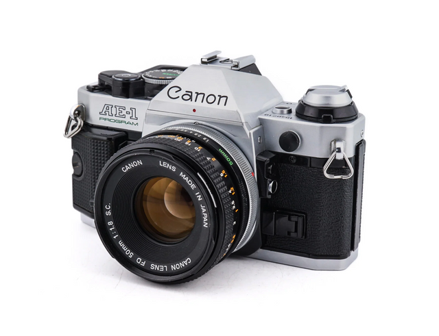 Canon AE-1 Program + 50mm f1.8 S.C. - SLR 35mm Film Camera de segunda mano en Camera Market