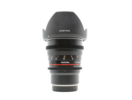 Samyang 50mm T1.5 Cine VDSLR AS UMC - Fujifilm X Fit 