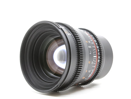 Samyang 50mm T1.5 Cine VDSLR AS UMC - Fujifilm X Fit 
