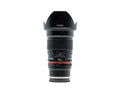 Samyang 35mm f/1.4 AS UMC - Sony FE Fit