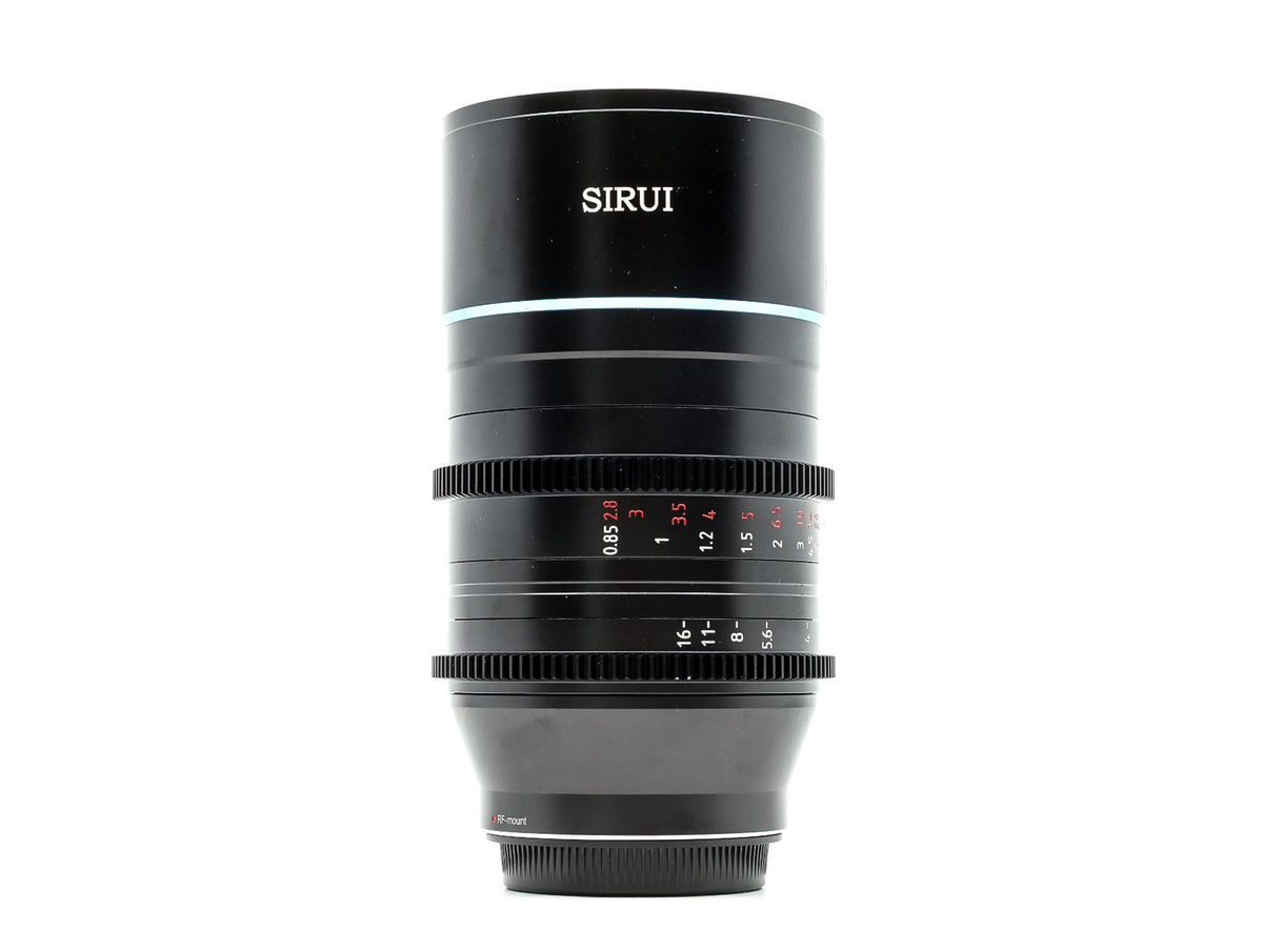 Sirui 75mm T2.9 1.6x Anamorphic - Canon RF Fit · main image