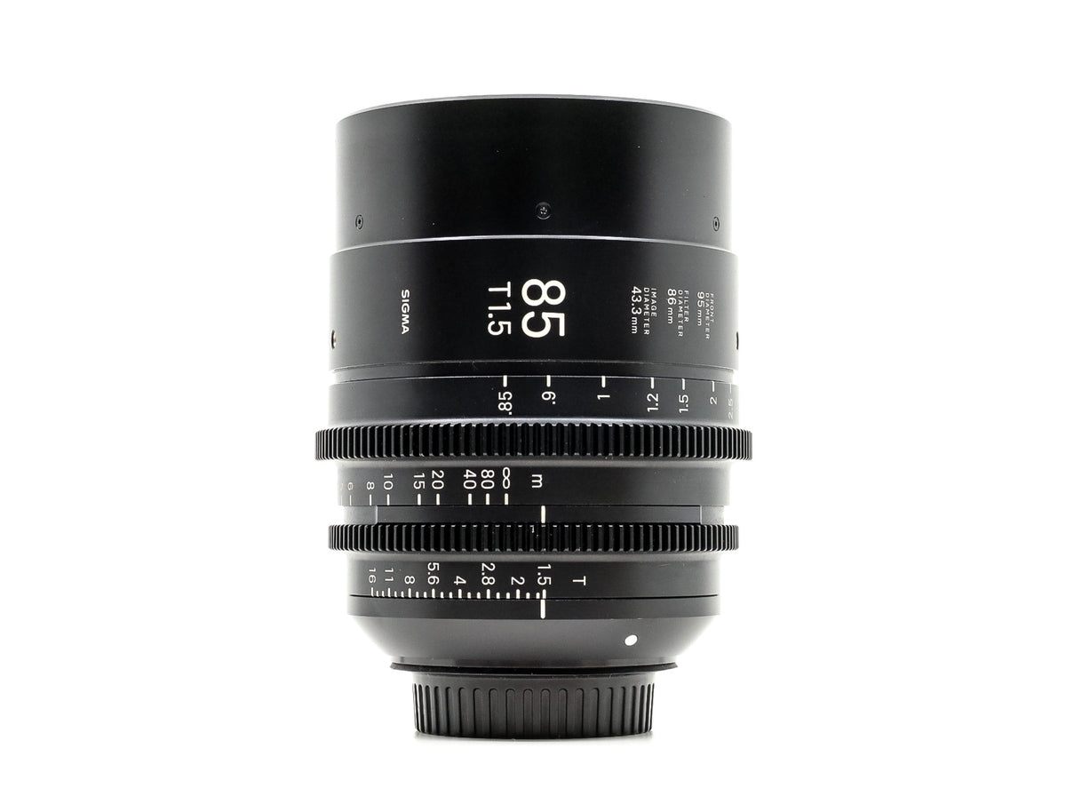 Sigma 85mm T1.5 FF - Canon EF fit · main image