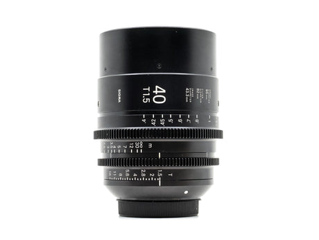 Sigma 40mm T1.5 FF - Canon EF Fit