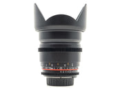 Walimex Pro 16mm T2.2 - Nikon Fit de segunda mano en Camera Market