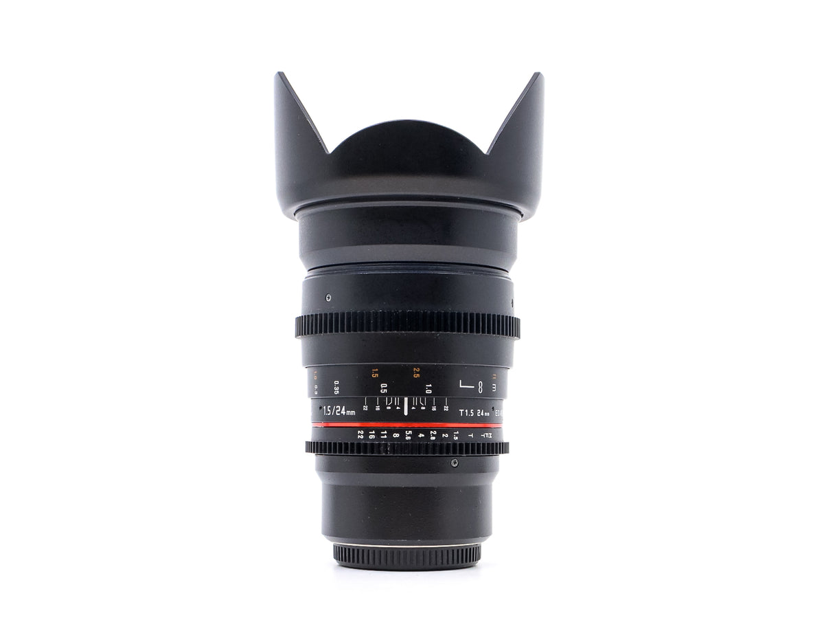 Walimex Pro 24mm f/1.5 VDSLR - Micro Four Thirds Fit · imagen principal