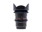 Samyang 14mm T3.1 ED AS IF UMC II - Micro Four Thirds Fit de segunda mano en Camera Market