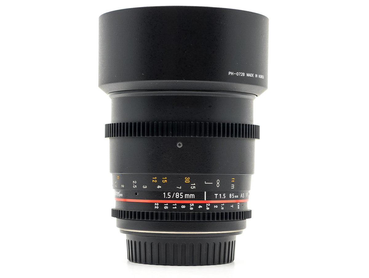 Walimex Pro 85mm T1.5 - Canon EF Fit · main image