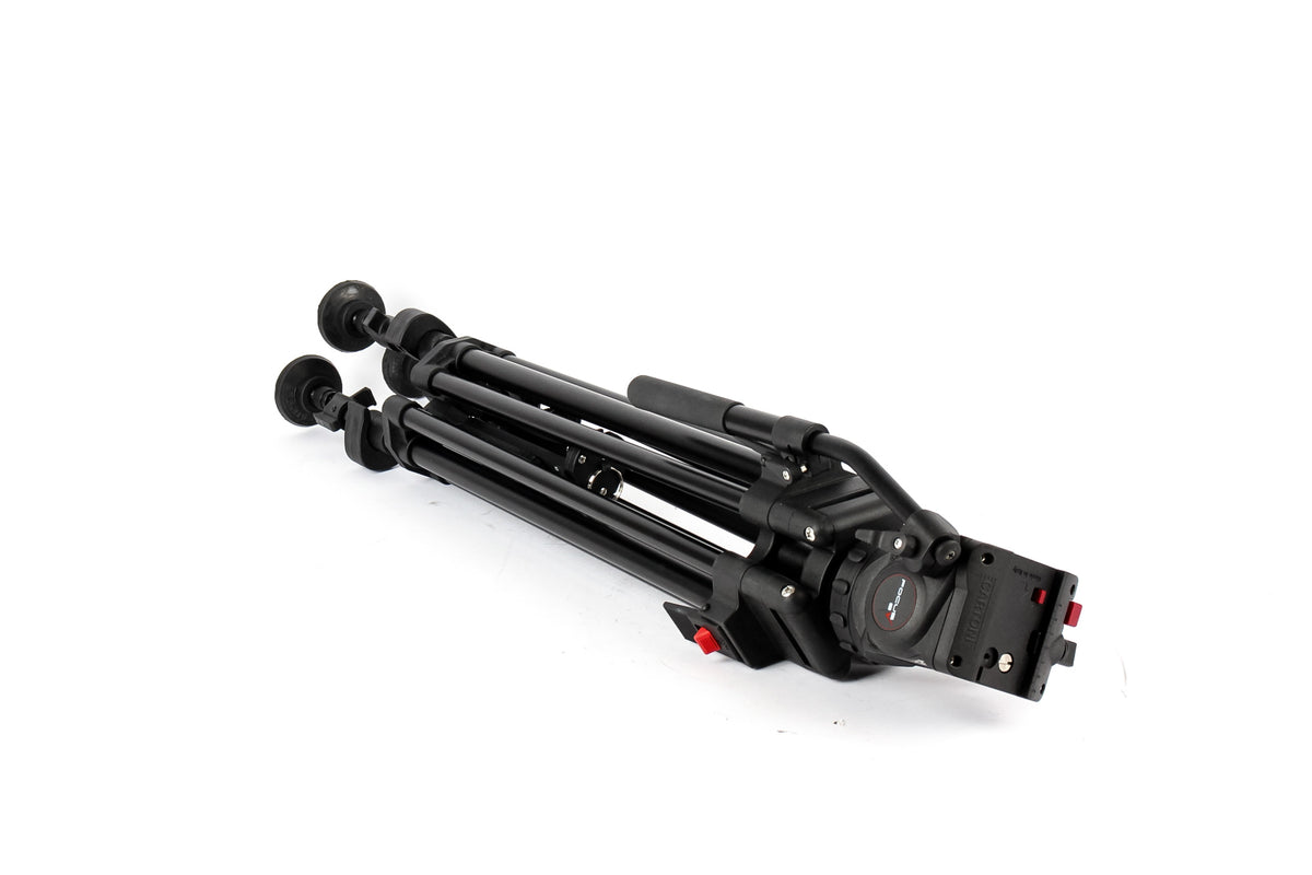 Cartoni Focus 8 Fluid Head with Red Lock Tripod System  · main image