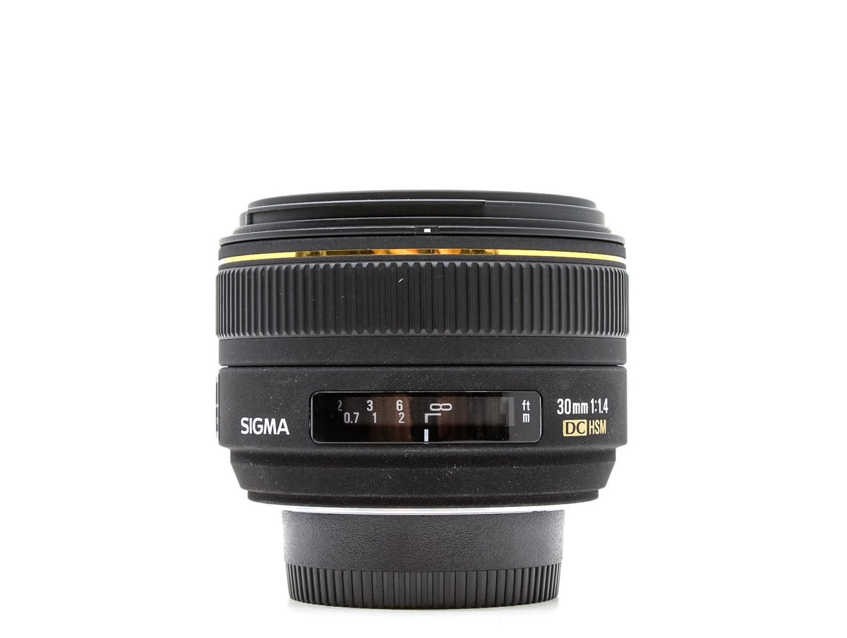 Sigma 30mm F/1.4 D EX DC HSM - Nikon Fit  · main image