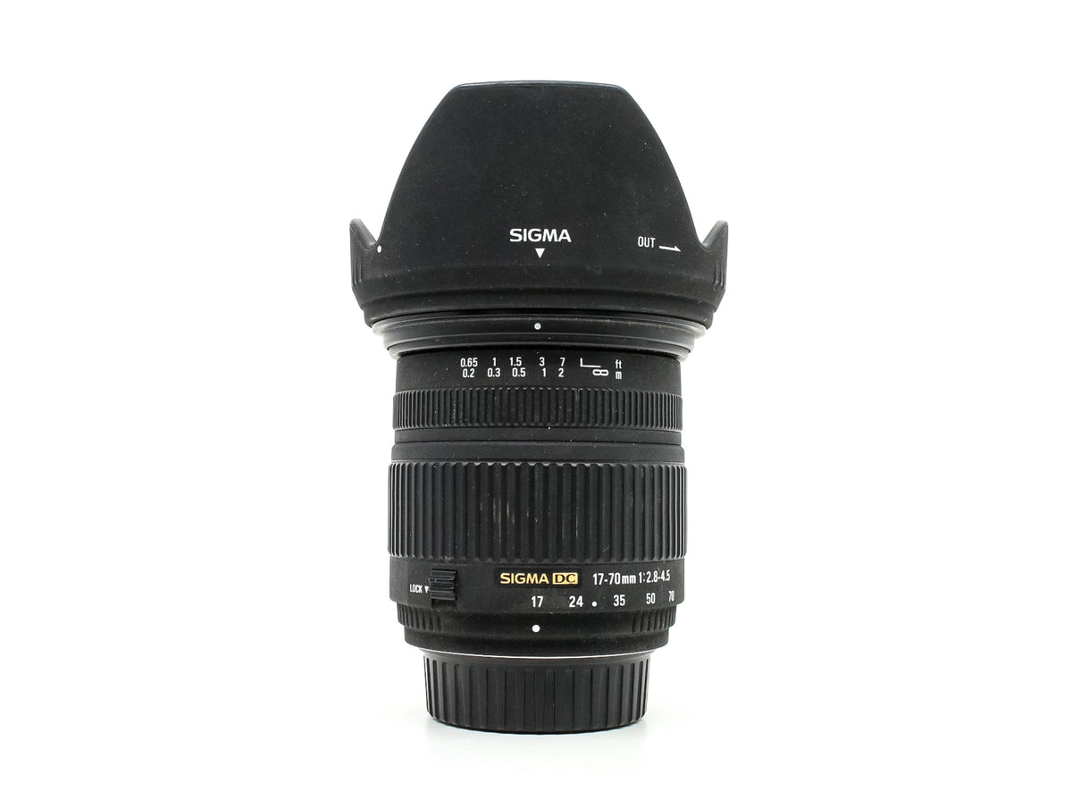 Sigma 17-70mm f/2.8-4.5 DC Macro - Nikon Fit  · main image
