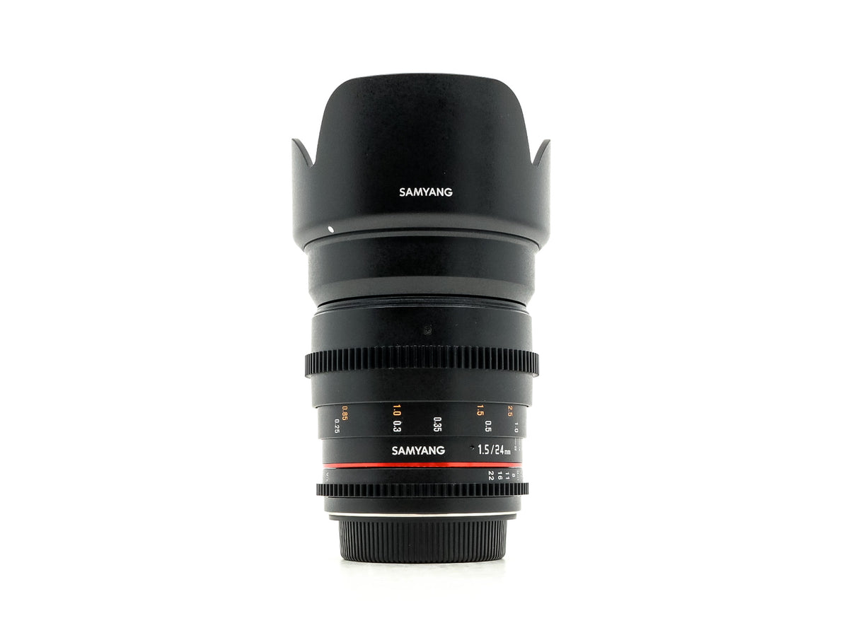 Samyang 24mm T1.5 Cine VDSLR MK2 - Canon EF Fit · imagen principal
