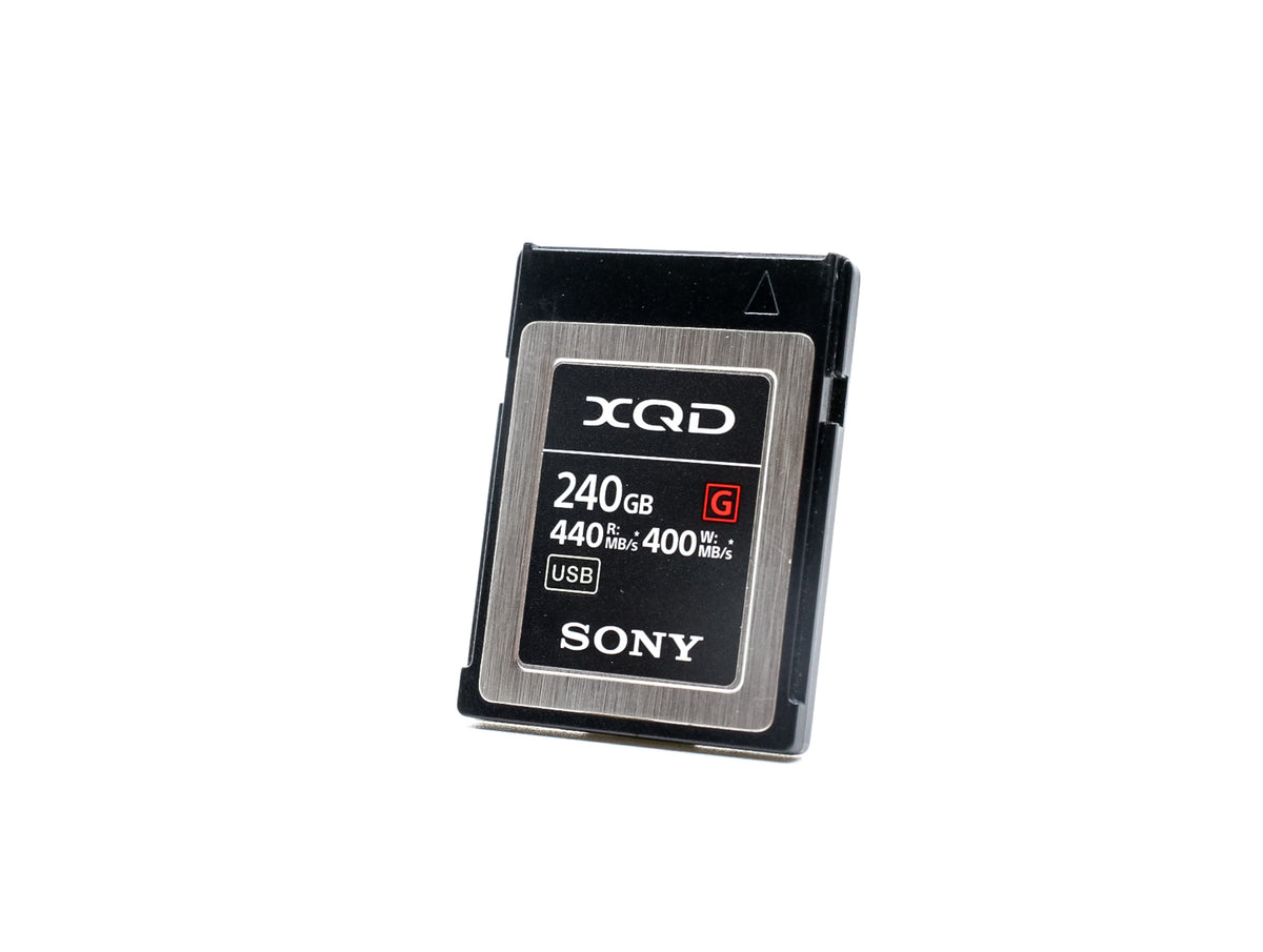 Sony XQD G 240GB 400MB/s Card · main image