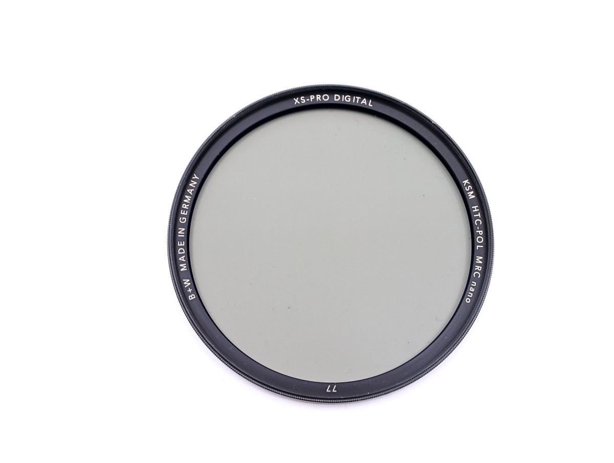 B+W 77mm XS-Pro Digital HTC Circular Polarising KSM MRC Nano Filter · imagen principal