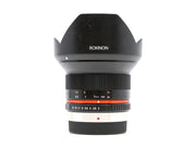 Rokinon 12mm f/2 NCS CS - Micro Four Thirds Fit de segunda mano en Camera Market