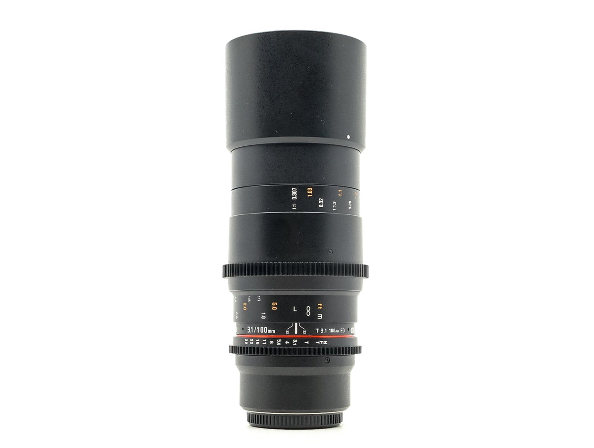 Samyang 100mm T3.1 Cine ED UMC Macro - Micro Four Thirds Fit  · main image