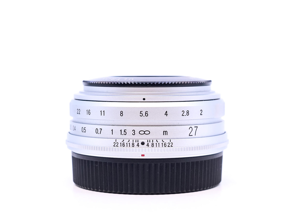 Voigtländer Ultron 27mm f/2 - Fujifilm X Fit · main image